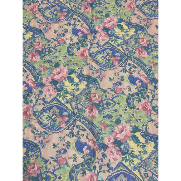 Floral Pastel Fabric Panel, 61x46, Sewing Supply, Craft Project ~ 250929-WH 1274 - Picture 2 of 4